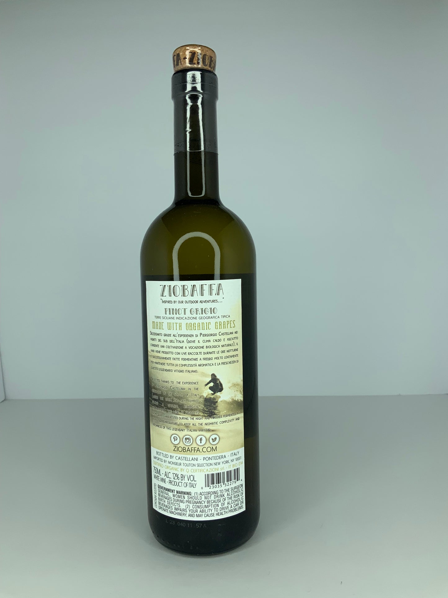 Pinot Grigio 2022 Zio Baffa