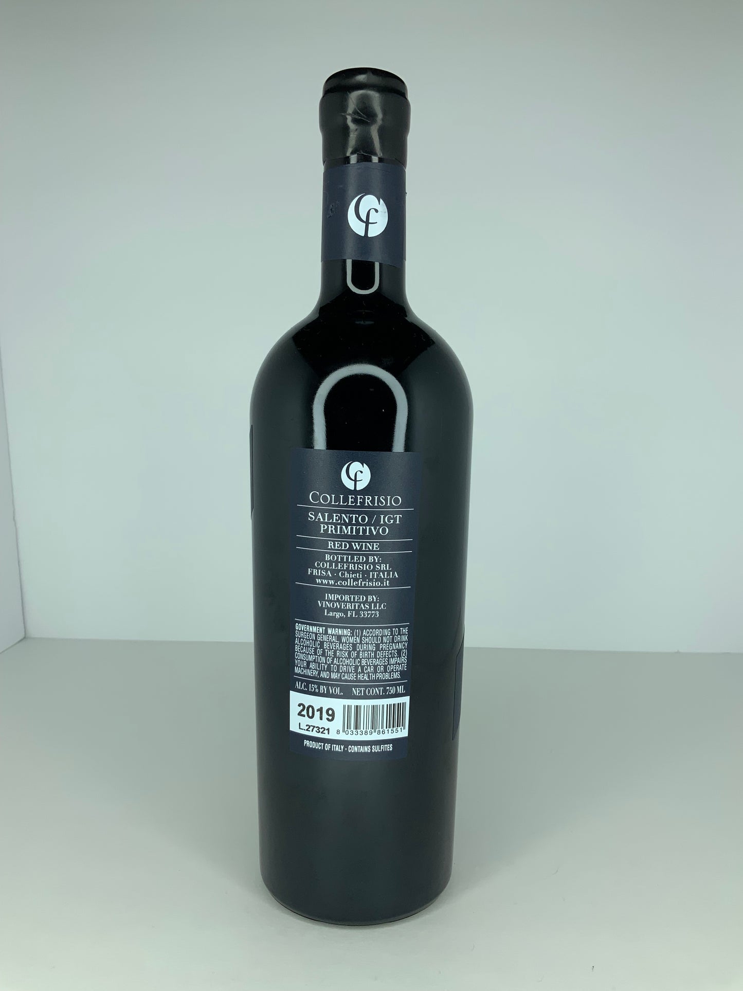 Collefrisio Salento Primitivo 2019