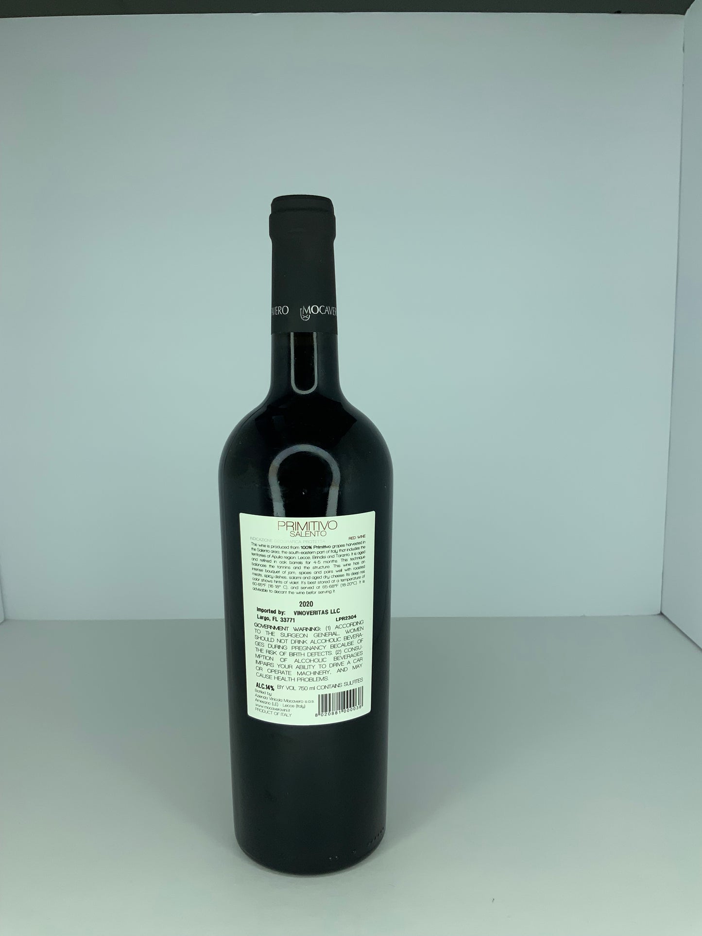 Primitivo Salento 2020 Mocavero