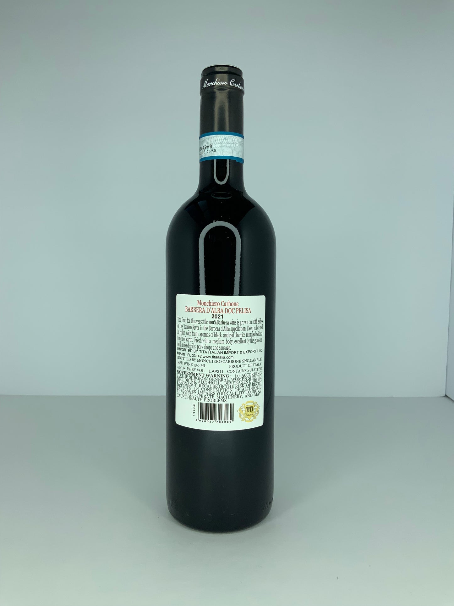 Barbera d’Alba 2021 Pelisa