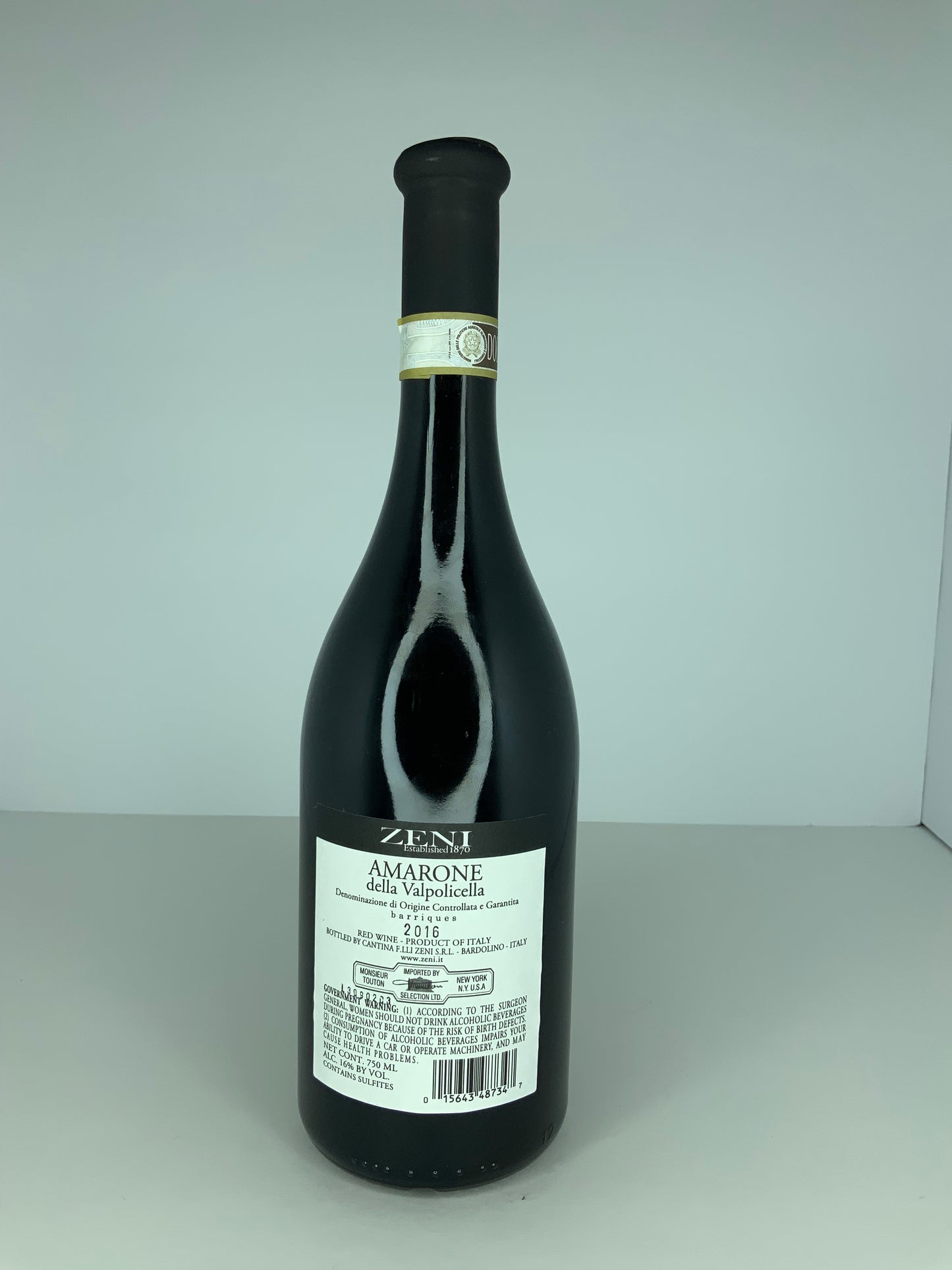 Amarone della Valpolicella 2016 Zeni