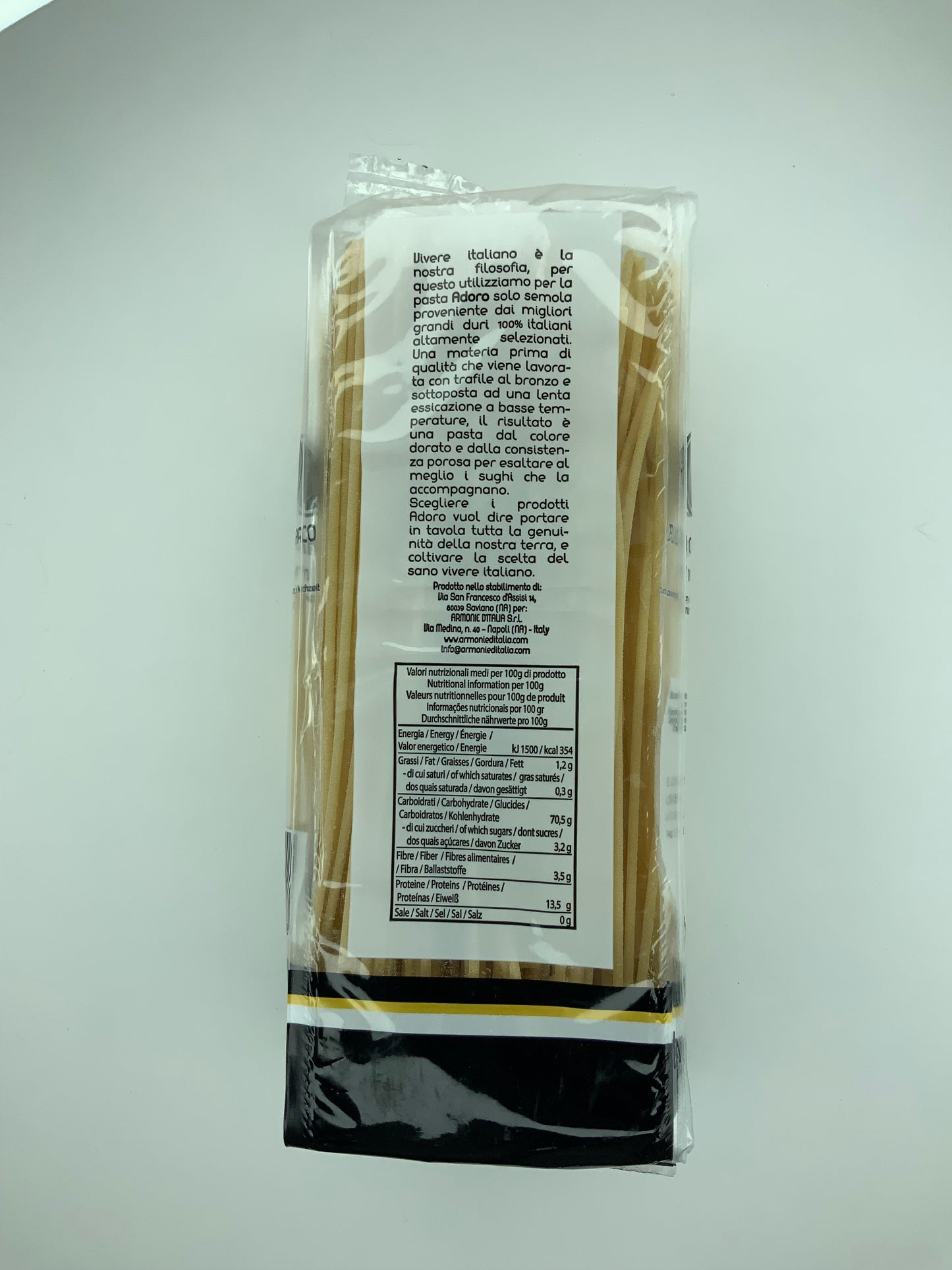 Bucatini con Arco Adoro