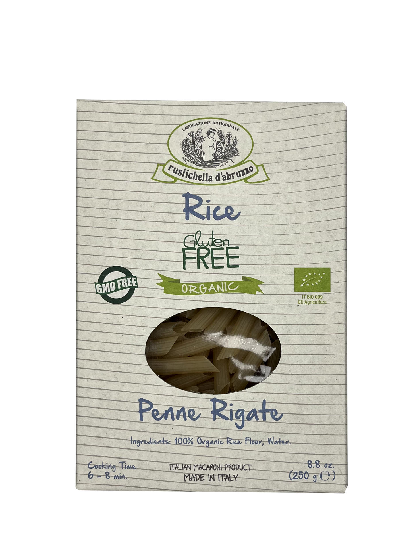 Penne rigate Gluten free Rustichella d’Abruzzo