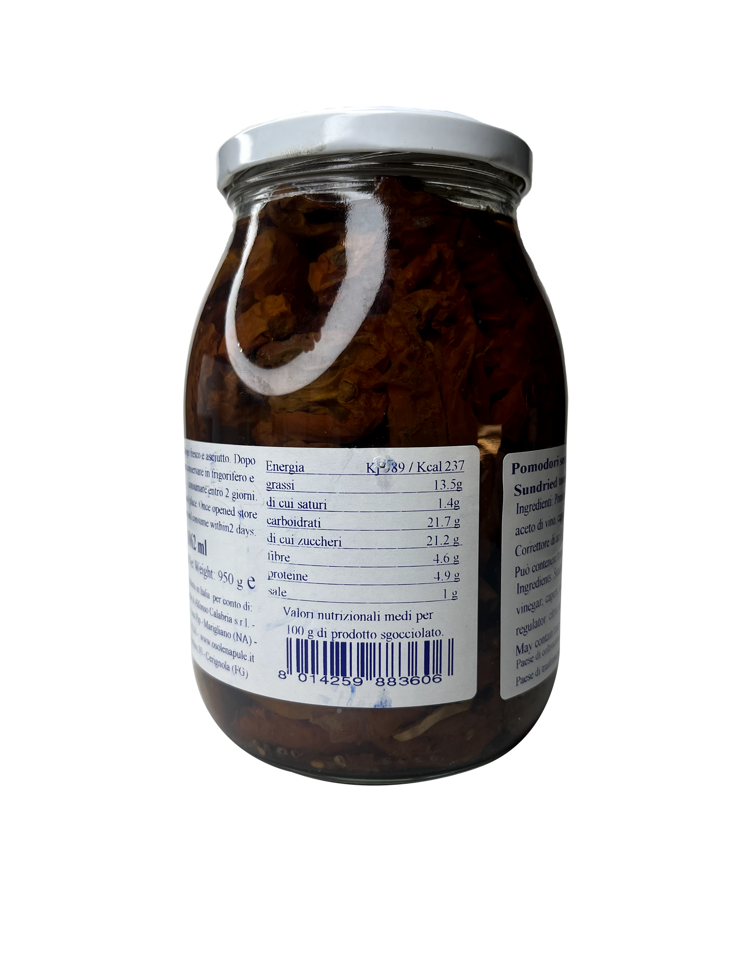 Pomodori secchi o sole e napule