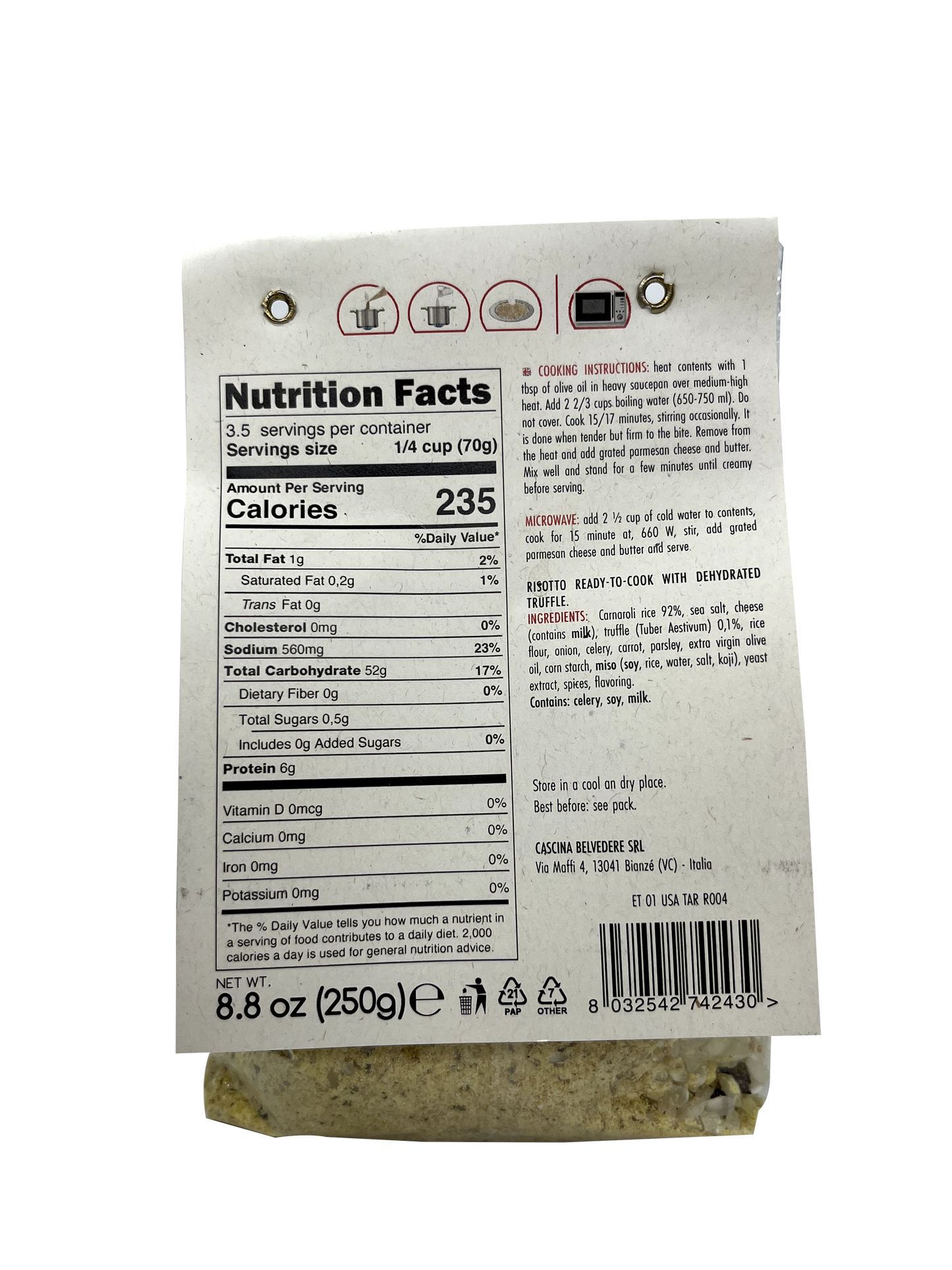 Risotto with truffle