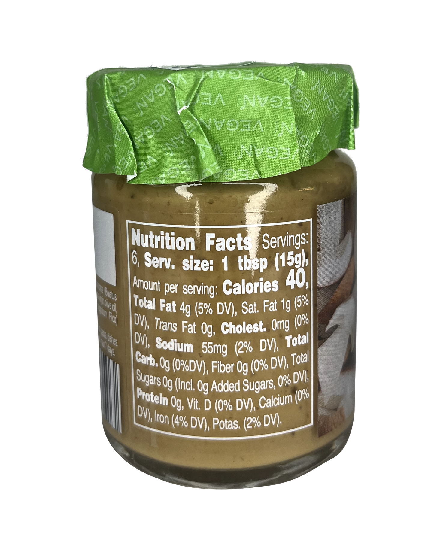 Vegan Porcini mashrooms & white truffle delicacy