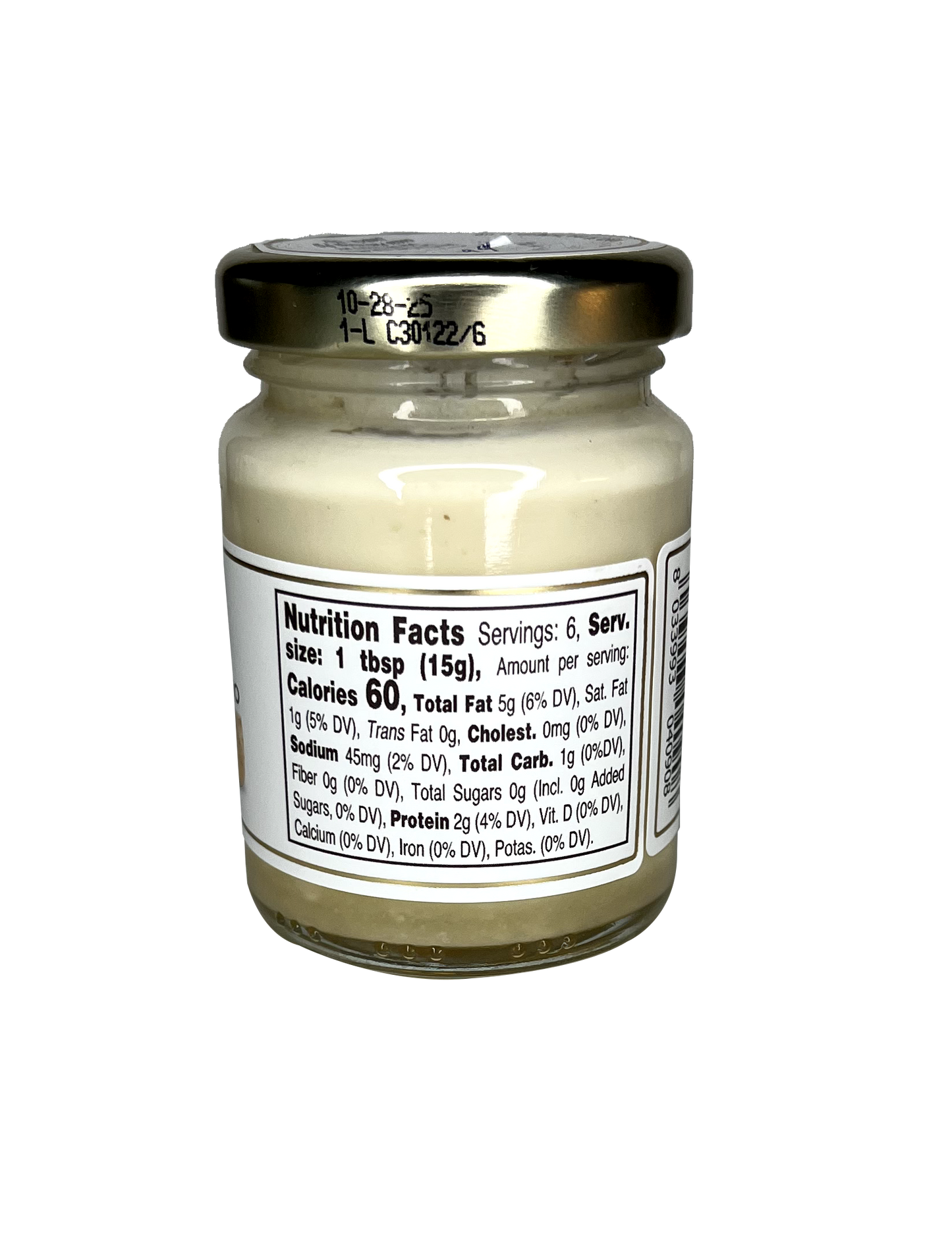 white truffle & Parmigiano reggiano cream Tartufi Jimmy