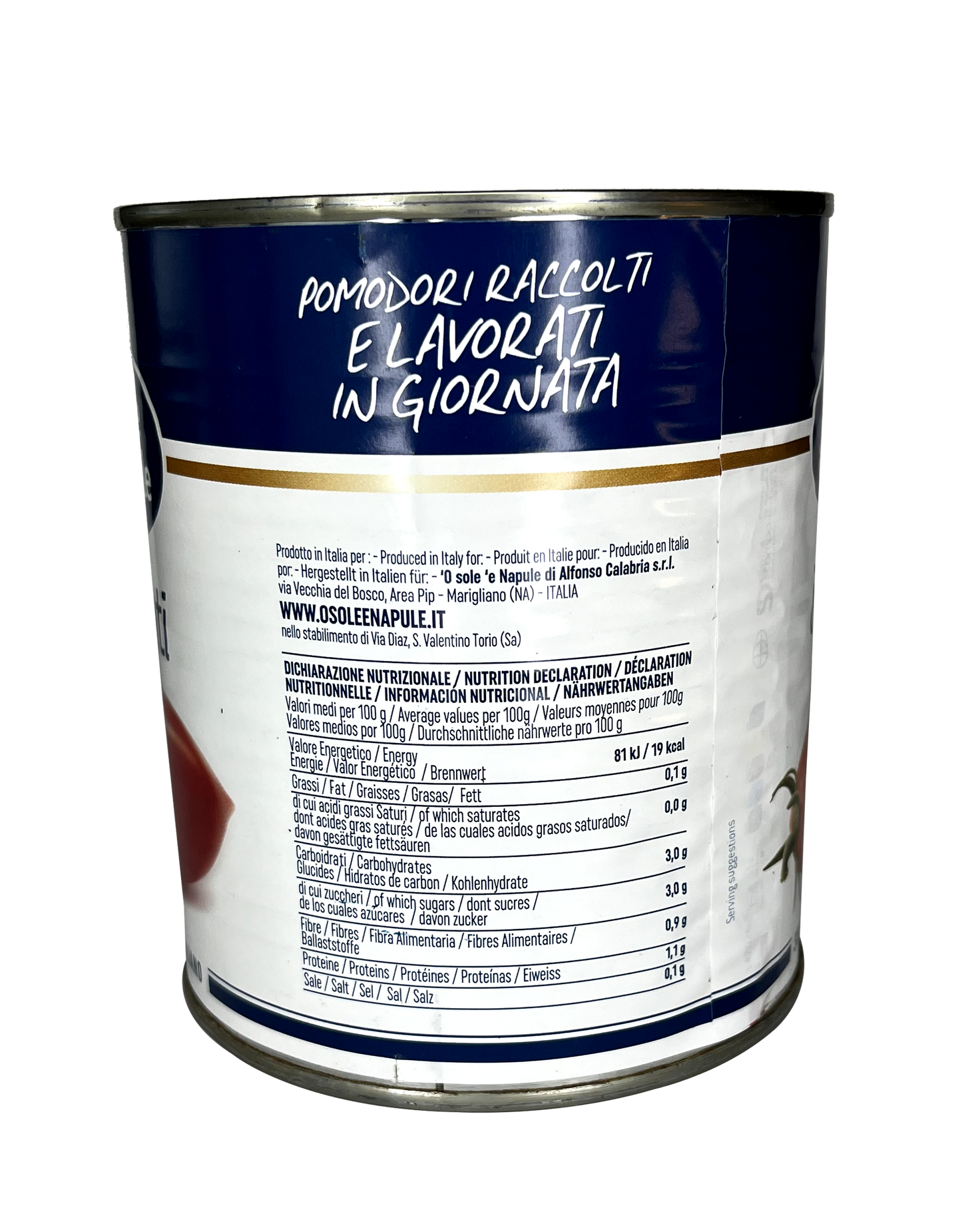 I Pelati sole e Napule