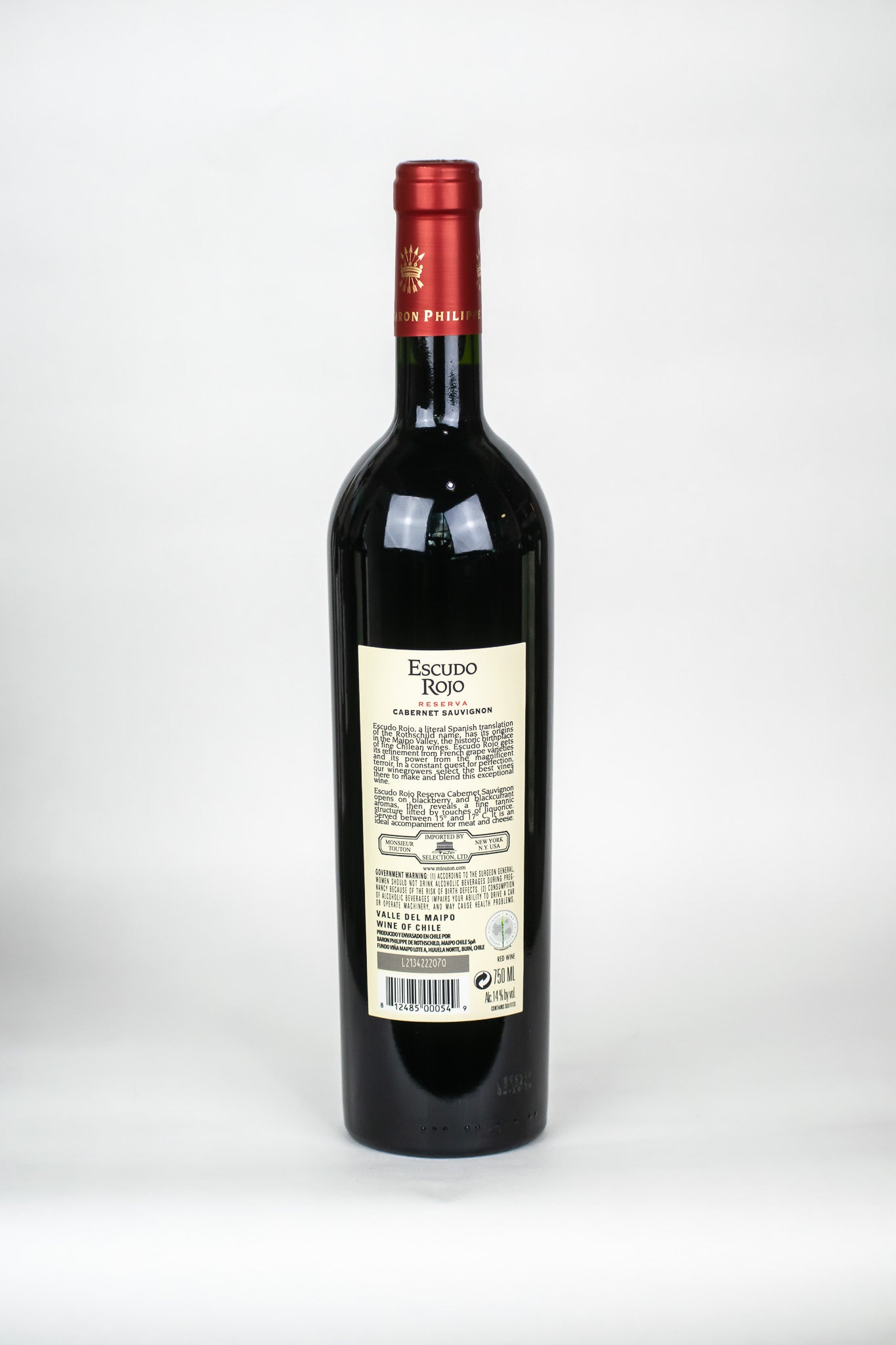 Escudo Rojo Cabernet Sauvignon Wine