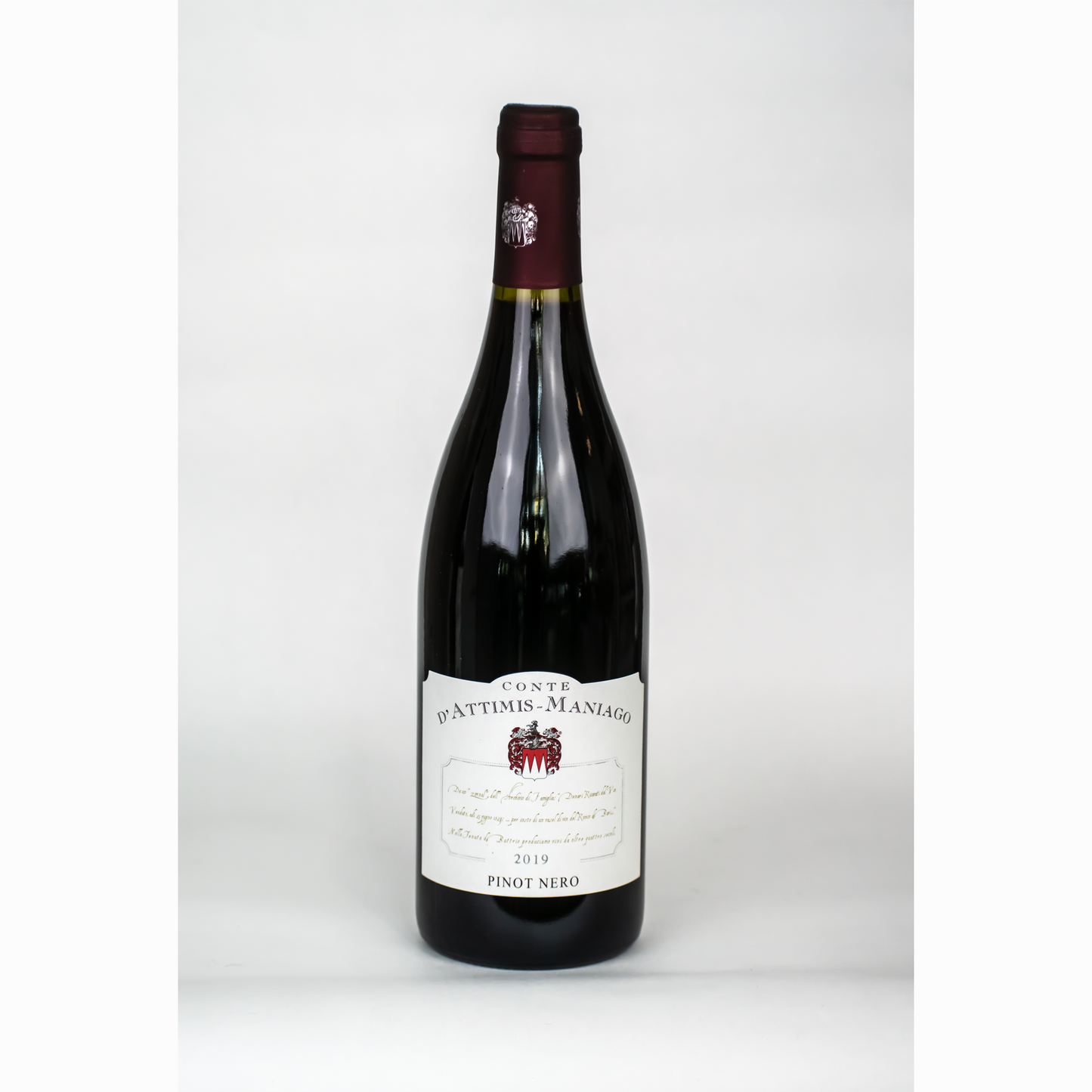 Pinot Nero Conte D'attimis Maniago Wine