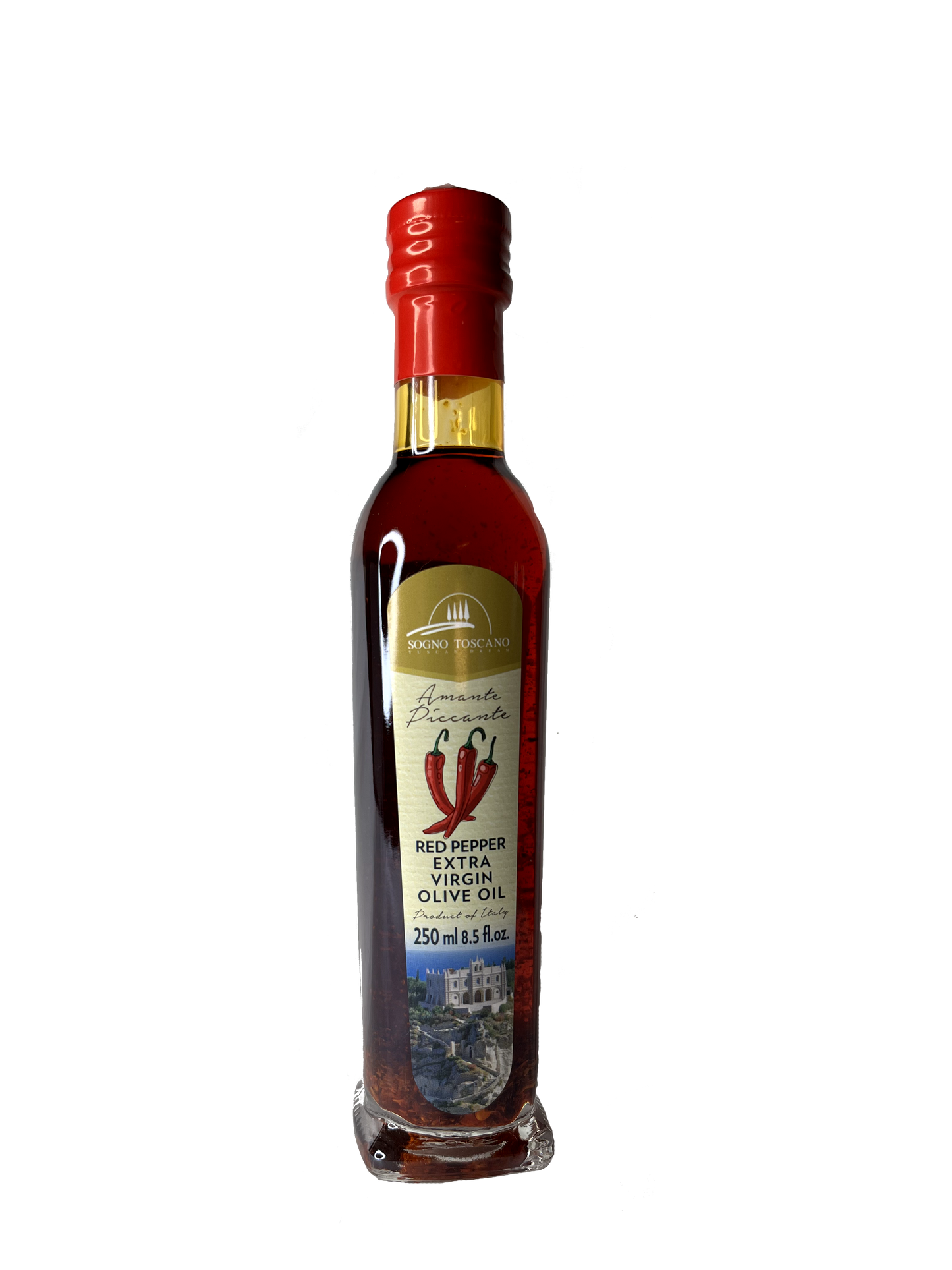 Red Peppee olive oil Sogno Toscano