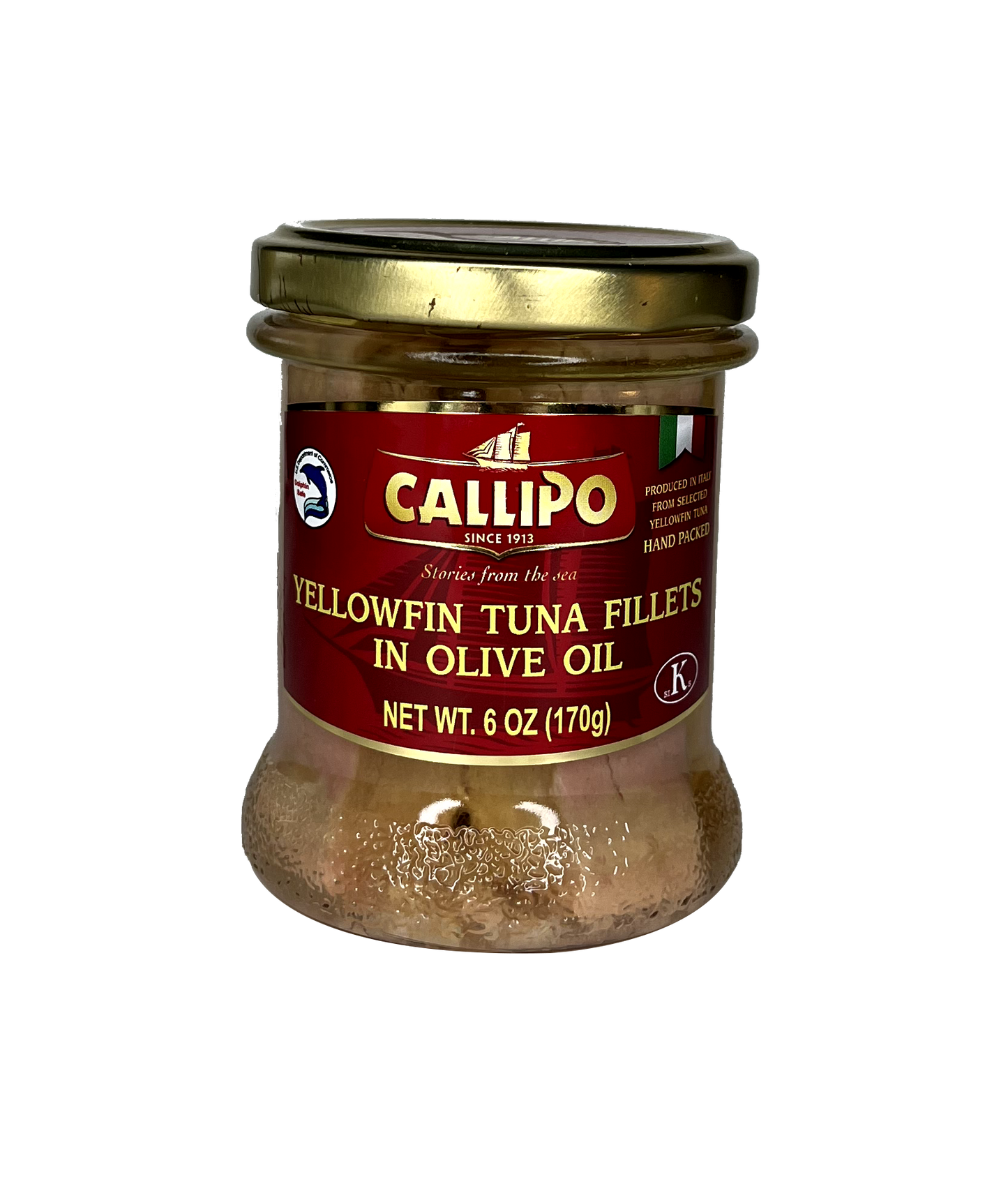 Callipo Yellowfin tuna fillets in olive oil