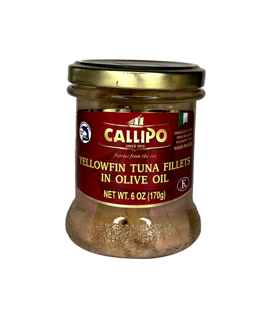 Callipo Yellowfin tuna fillets in olive oil