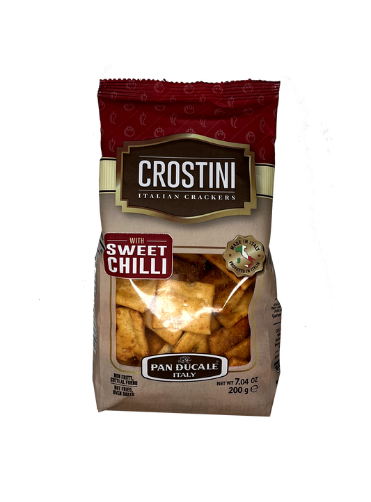 Crostini with Sweet Chilli