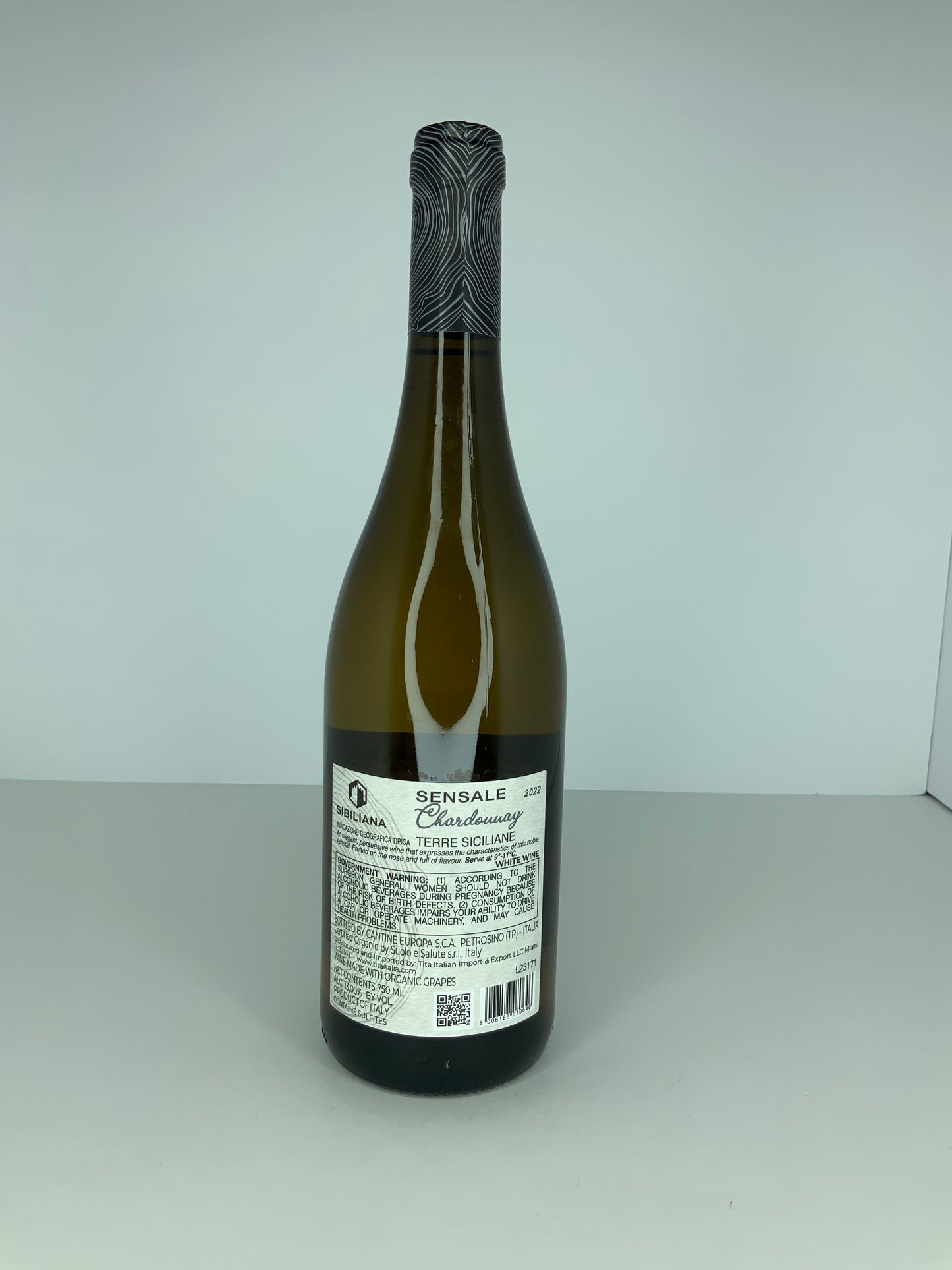 Chardonnay Sensale 2022 Sicilia