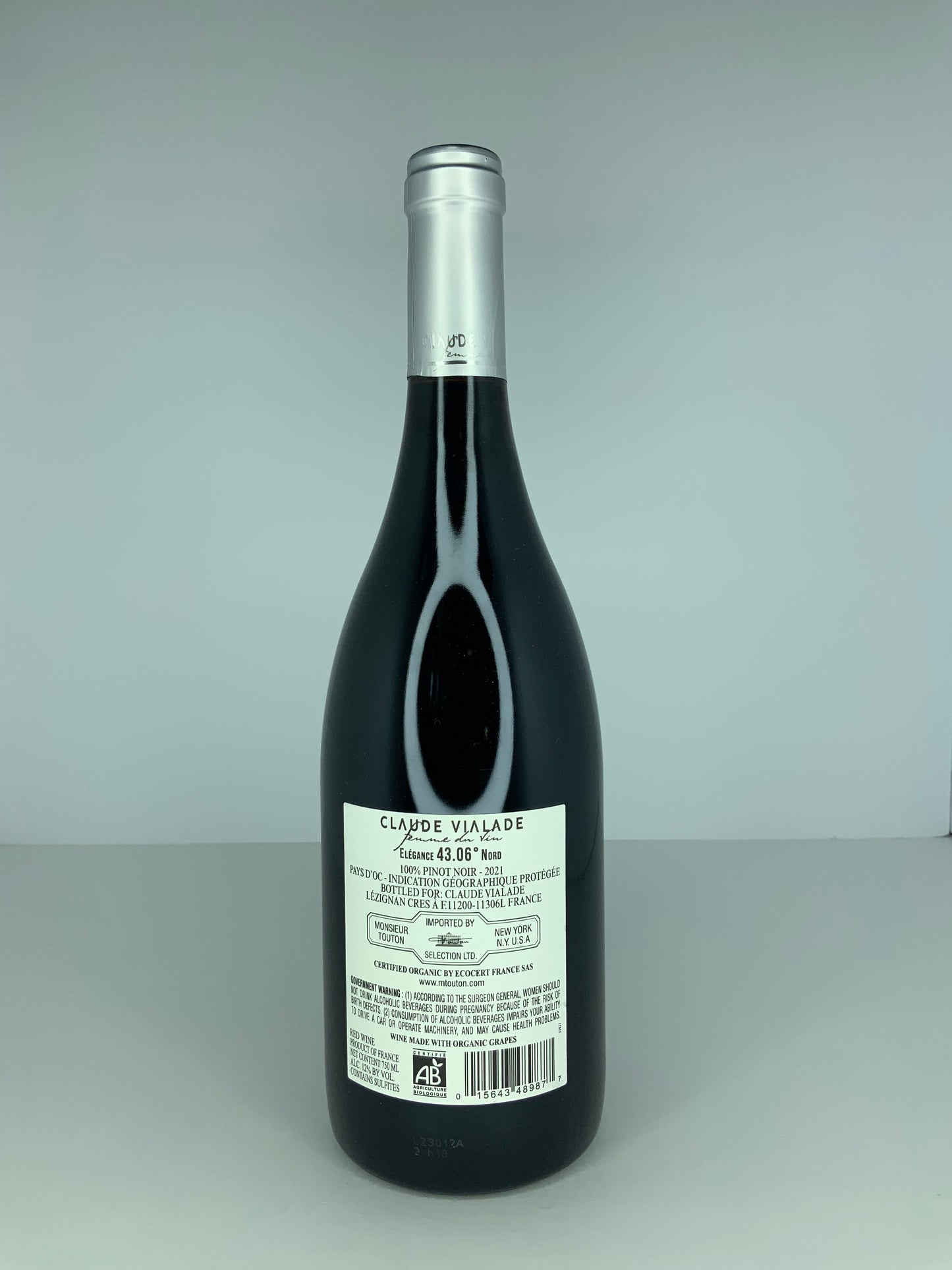 Pinot Noir 2021 Claude Vialade