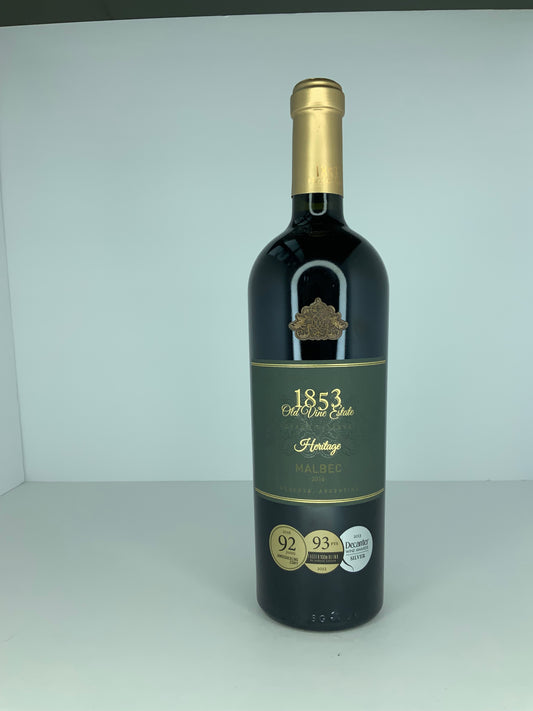 Malbec 2016 Heritage 1853 Old Vine Estate